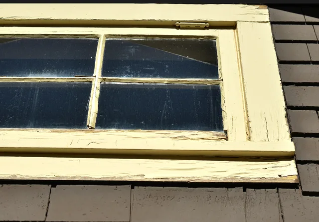 Restorative work on windows - involves removal of failed modern latex paints and glazing compounds, and reinstallation of linseed based glazing putty and solvent free linseed based paints. The historic linseed based materials will long outlast the modern finishes, which for a building like Kolb Stud. For homeowners, the tempting shortcut and the lasting repair compared