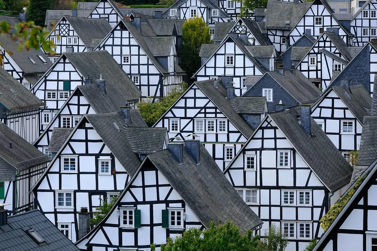 freudenberg, half-timbered houses, truss, historic old town, historic center, village, architecture, sightseeing, houses, town center, locality, village, village, village, village,