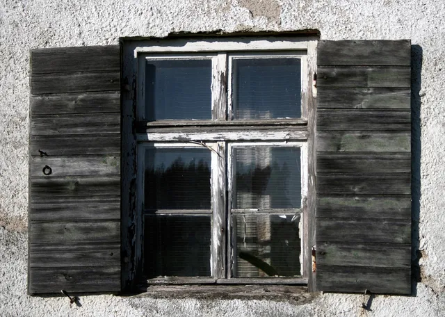 window, shutter, old, wall, green, wooden shutters, open, wooden windows, window bars, old window. Original wood windows compared for value, comfort and long-term fit