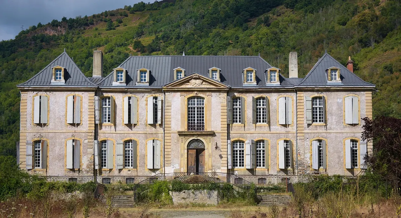 château, château de gudanes, building, architecture, manor, house, historical, restoration, pyrenees, france