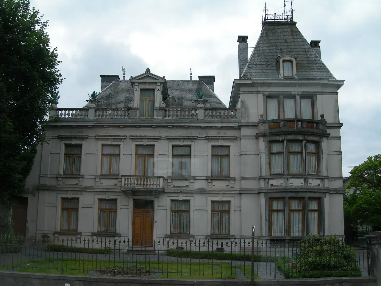 old, house, building, victorian, home, belgium, victorians, gray home